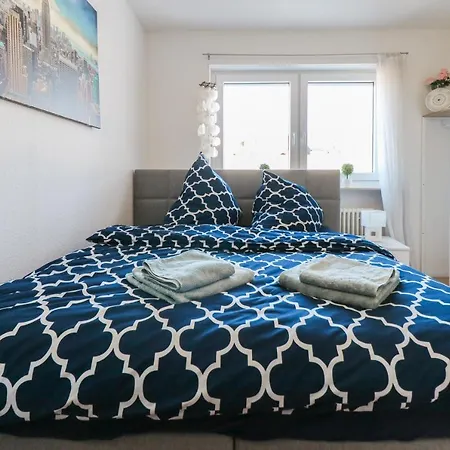 Zentrale Mit Netflix Nahe Hbf Uni Innenstadt Apartment Mannheim